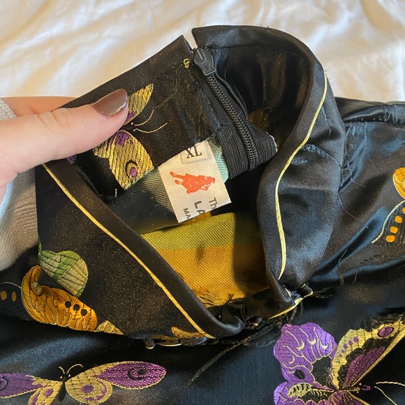 Traditional Long Cheongsam China Qipao Dress XL - Picture 6 of 10